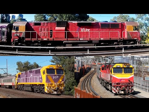 V/Line N class Locomotives - Compilation