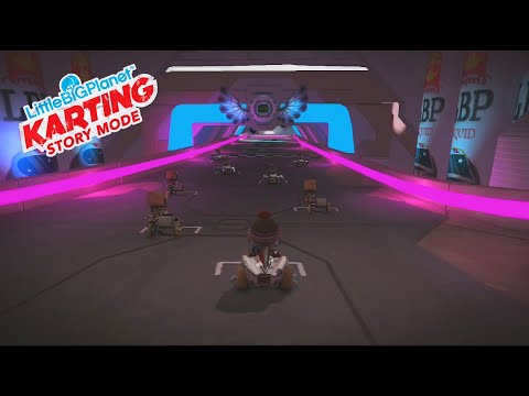 LittleBigPlanet Karting Story Mode - Huge Spaceship