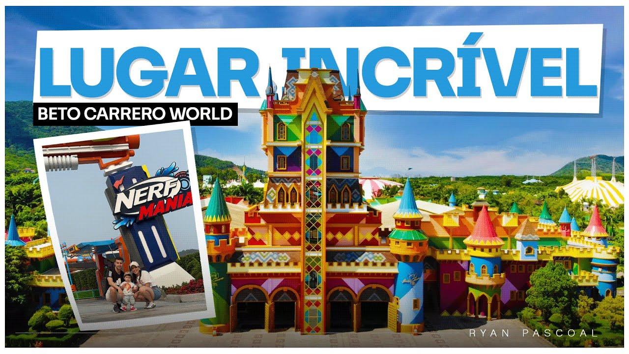 1 dia no MAIOR parque da América Latina | BETO CARRERO