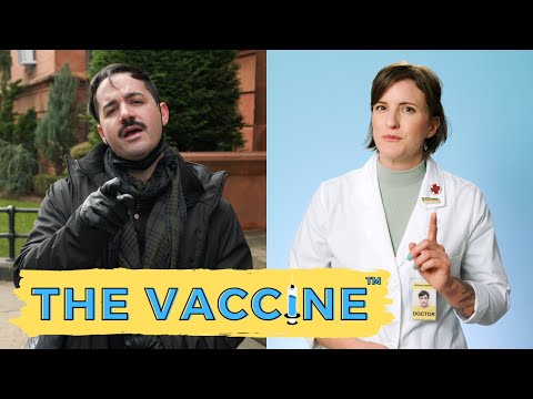 A Doctor's Attempts To Answer Questions About The COVID-19 Vaccine Goes Really Off The Rails In This PSA Parody