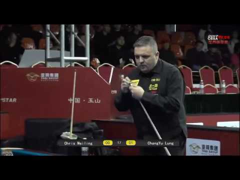 Chang Yu Lung VS Chris Melling - Men - 2017 Chinese Billiards World Championship
