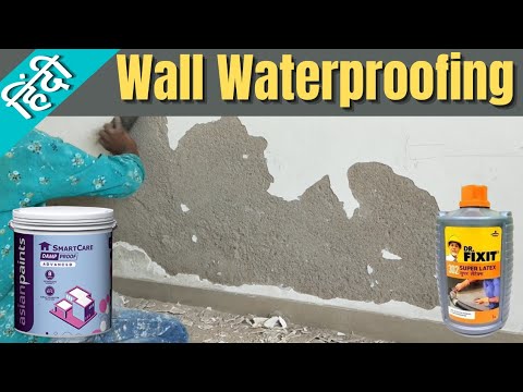 Manual exterior wall waterproofing services