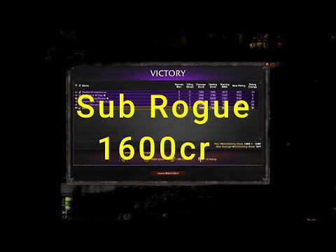 WoW TWW Sub Rogue Solo Shuffle-Sinistuh