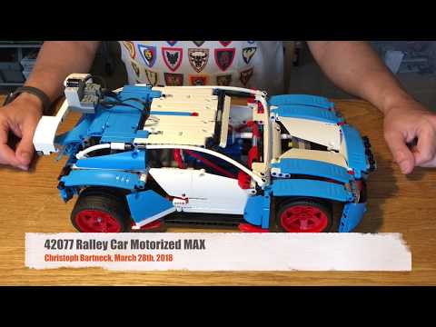 Fastest Motorized 42077 LEGO Rally Car