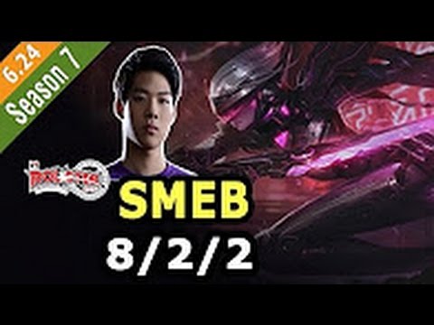 KT Smeb Fiora vs Maokai Top - Patch 6.24 KOREA Ranked