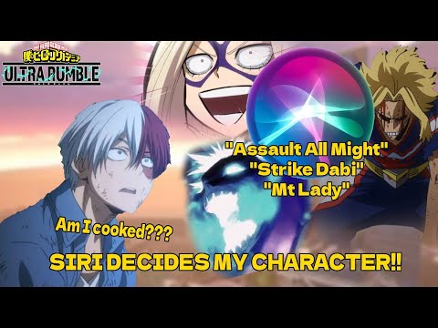 I let SIRI pick my character in Ultra Rumble... (It Cooked?)