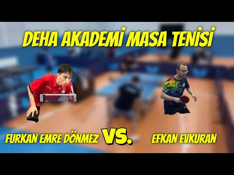 Furkan Emre Dönmez - Efkan Evkuran | Deha Akademi Masa Tenisi Yeni Yıl Turnuvası