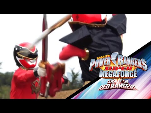 Power Rangers Super Megaforce: Clash of the Red Rangers || Jayden vs Troy