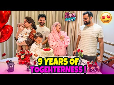 Alhamdulillah ! Our 3rd Marriage anniversary surprise by Family ❤️ 