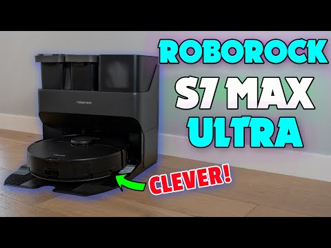 Roborock S7 Max Ultra Has Some SMART Tech!