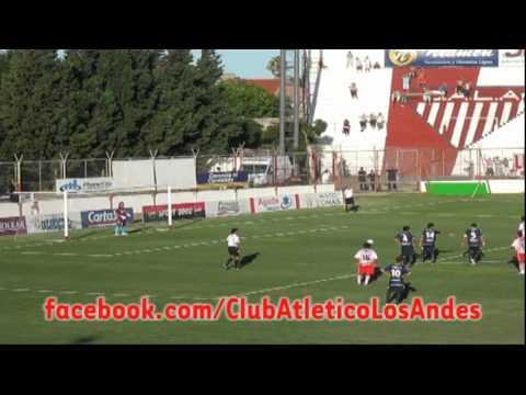 Penal errado de Leonardo Romero. Los Andes 0 - Acasusso 0 28.01.2012