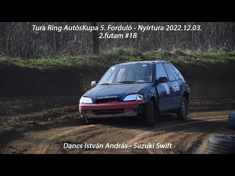 Dancs István András Tura Ring AutósKupa 5. Forduló - Nyírtura 2022.12.03.  2.futam #18