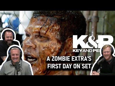 A Zombie Extra’s First Day on Set - Key & Peele REACTION!! | OFFICE BLOKES REACT!!