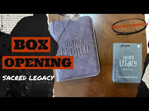 Sacred Legacy New Testament Core Set Box Opening