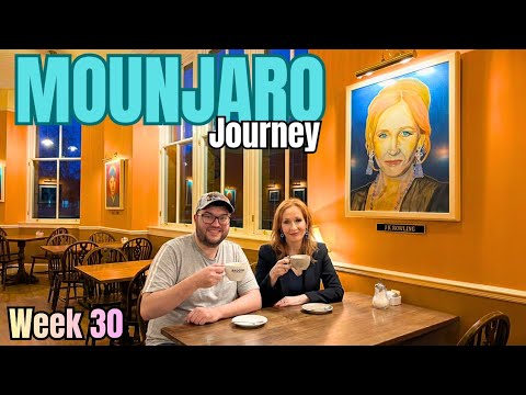 Mounjaro Week 30 Weight Loss Results & Struggles | Harry Potter Café + Progress Update