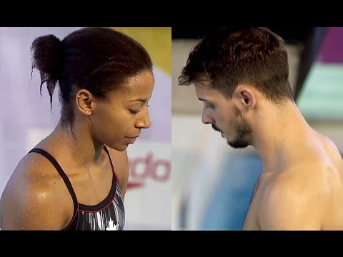Jen Abel, Francois Imbeau-Dulac in Mixed 3M Synchronized Diving