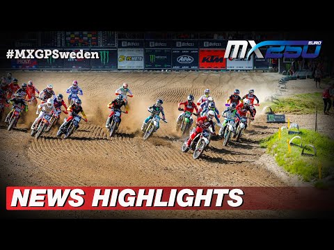 News Highlights | EMX250 Race 2 | MXGP of Sweden 2022 #MXGP #Motocross
