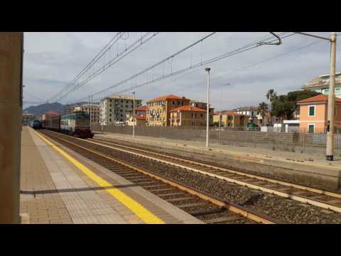 E655.048 Sul MRS da Lecco Maggianico a Maddaloni Marcianise in transito a Lavagna !!!