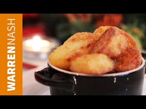 Roast Potatoes Recipe - Secret ingredient for extra crispness - Recipes by Warren Nash
