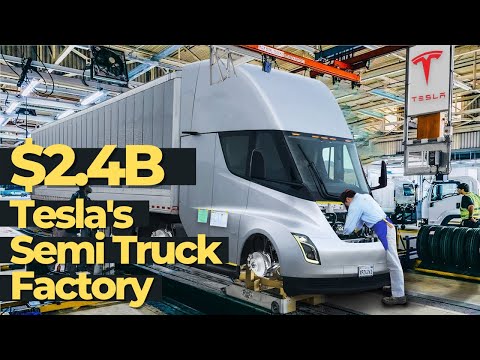 Tesla's Semi - Truck:  $2.4B New Factory LEAKED!