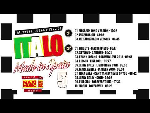▶️ Italo Made In Spain 5 - Mixed By Juan Martinez (Radio Version) 🎹