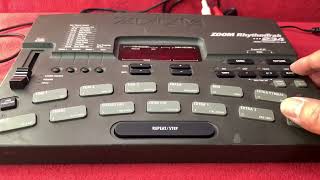 Video thumbnail for Zoom RT-234. How to mute the BASS sound (Except User Pattern mode). by Quiege Hattle