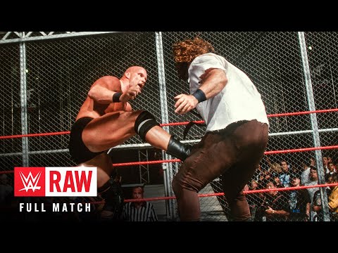 FULL MATCH: “Stone Cold” & Undertaker vs. Kane & Mankind | Hell in a Cell Match: Raw, June 15, 1998