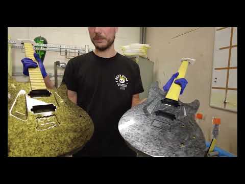 Aristides Guitars Factory Tour and Unboxing H/07R Royal Red