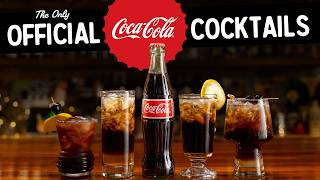 These may be the only Official Coca Cola Cocktails... Ever.
