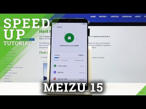 How to Speed Up MEIZU 15 - Optimize / Clean Up