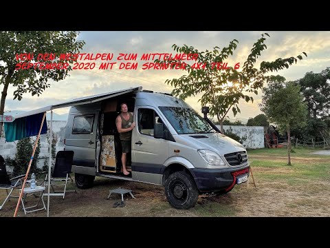 Von den Westalpen zum Mittelmeer September 2020 mit dem Sprinter 4x4 Teil 6