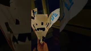 inside my new dragon puppet#art#paperdragons