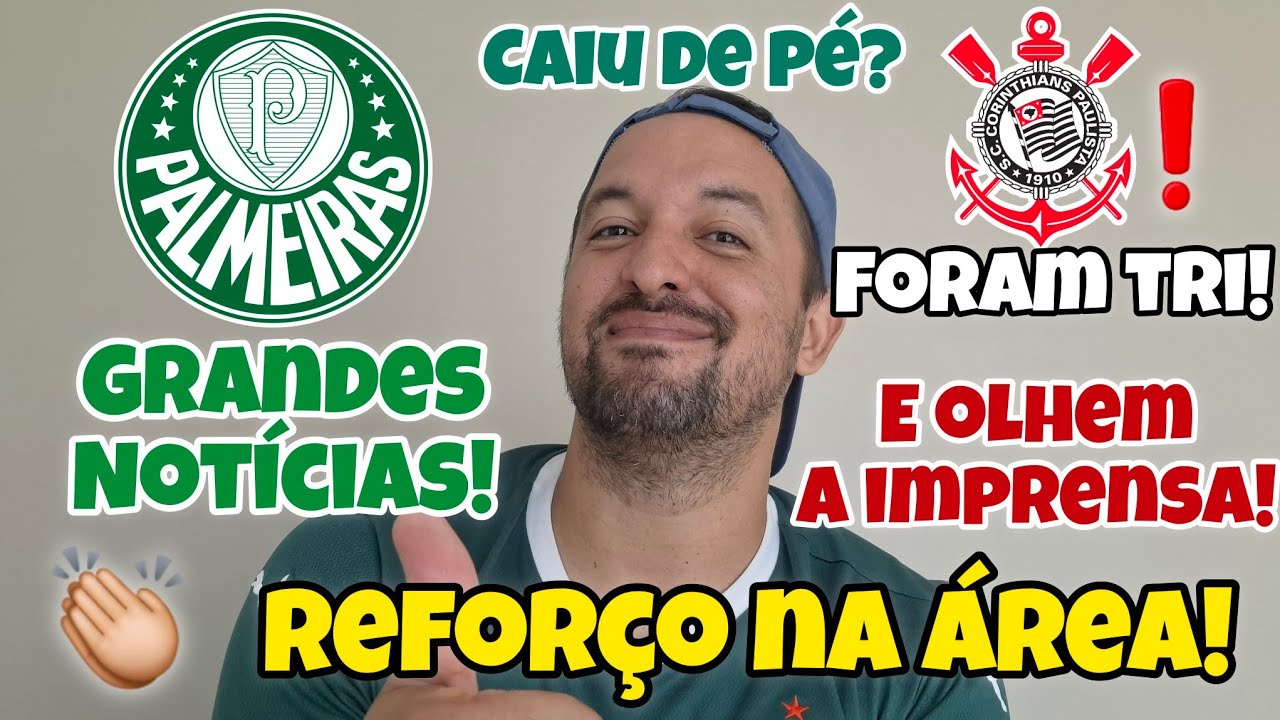 👏🏼⚠️ALÔ TORCIDA! ÓTIMA NOTÍCIA! REFORÇO✅ E OUTRA COISA MUITO BOA 🤣. E O RIVAL CAIU DE PÉ! SABIAM?