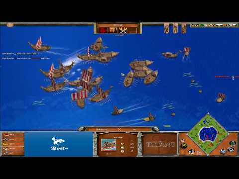[DoD]IamJoe vs [DoD]Brickhead - Age of Mythology: The Titans (Game 1)