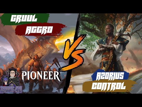 Gruul Aggro vs Azorius Control - MTG Pioneer