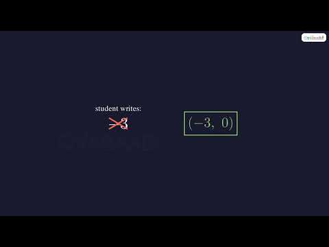 Finding the X-Intercept