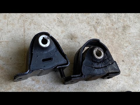 Replacing Front Engine Mounts on 2.5L Jeep Wrangler TJ