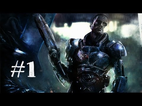 Mass Effect 3 - Gameplay Walkthrough w/Kinect - Part 1 - Character Creation (Xbox 360/PC/PS3)
