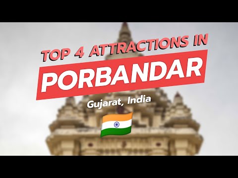 Top 4 Attractions in Porbandar, Gujarat 🇮🇳✨ | Kirti Mandir (Gandhi Smriti), Chowpaty Beach, Sudama