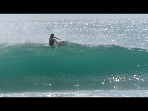 Young Oscar Langburne Surfing Krui Left - The Mandiri Beach Club - South Sumatra - Indonesia