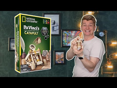 Amazing Science Toy - The Catapult of Leonardo da Vinci [2022]