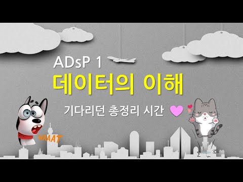 [ADsP 1과목] 데이터의 이해 - 기다리던 총정리 시간