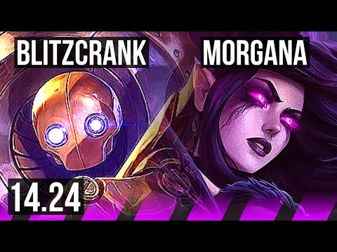 BLITZCRANK & Caitlyn vs MORGANA & Draven (SUP) | KR Diamond | 14.24