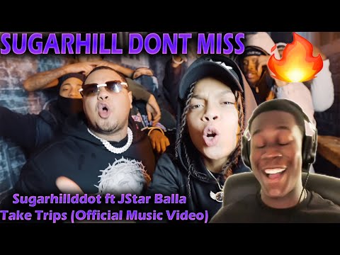 SUGARHILL DONT MISS 🔥 WaviJus Reacts To - Sugarhillddot ft JStar Balla - Take Trips