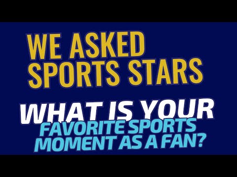 Incredible Fan Moments Recalled by Tomorrow's Sports Stars!