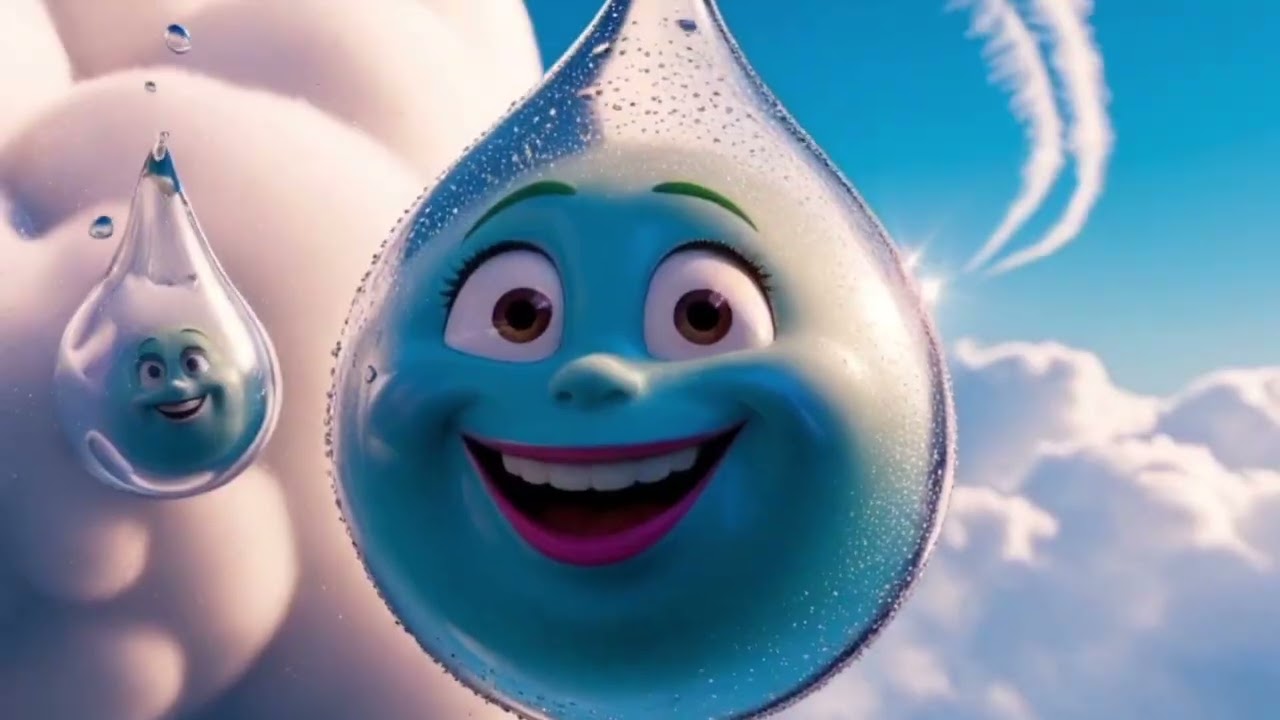 The Water Cycle for Kids | Learn About Evaporation, Condensation & Precipitation!