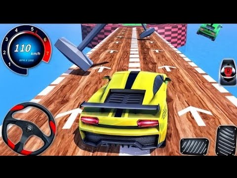 Ramp Car Stunts Racing Simulator 2024 Impossible Mega Tracks 3D - Android GamePlay #6