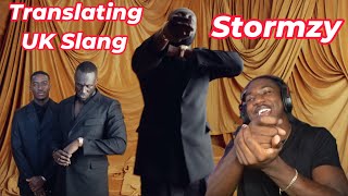 Translating UK Slang STORMZY - ANGEL IN THE MARBLE Reaction