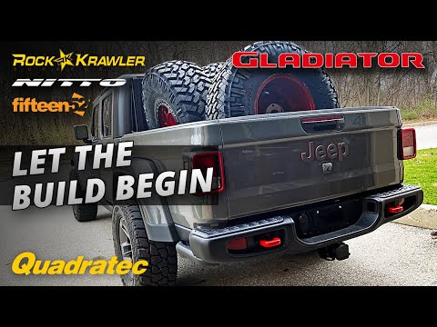 It’s Finally Time for Rob to Really Start His Gladiator Build Up - Suspension, Wheels & Tires