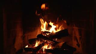 David Foster &amp; Katharine McPhee - Jingle Bell Rock | 🔥 Cozy Fireplace Yule Log Video HD